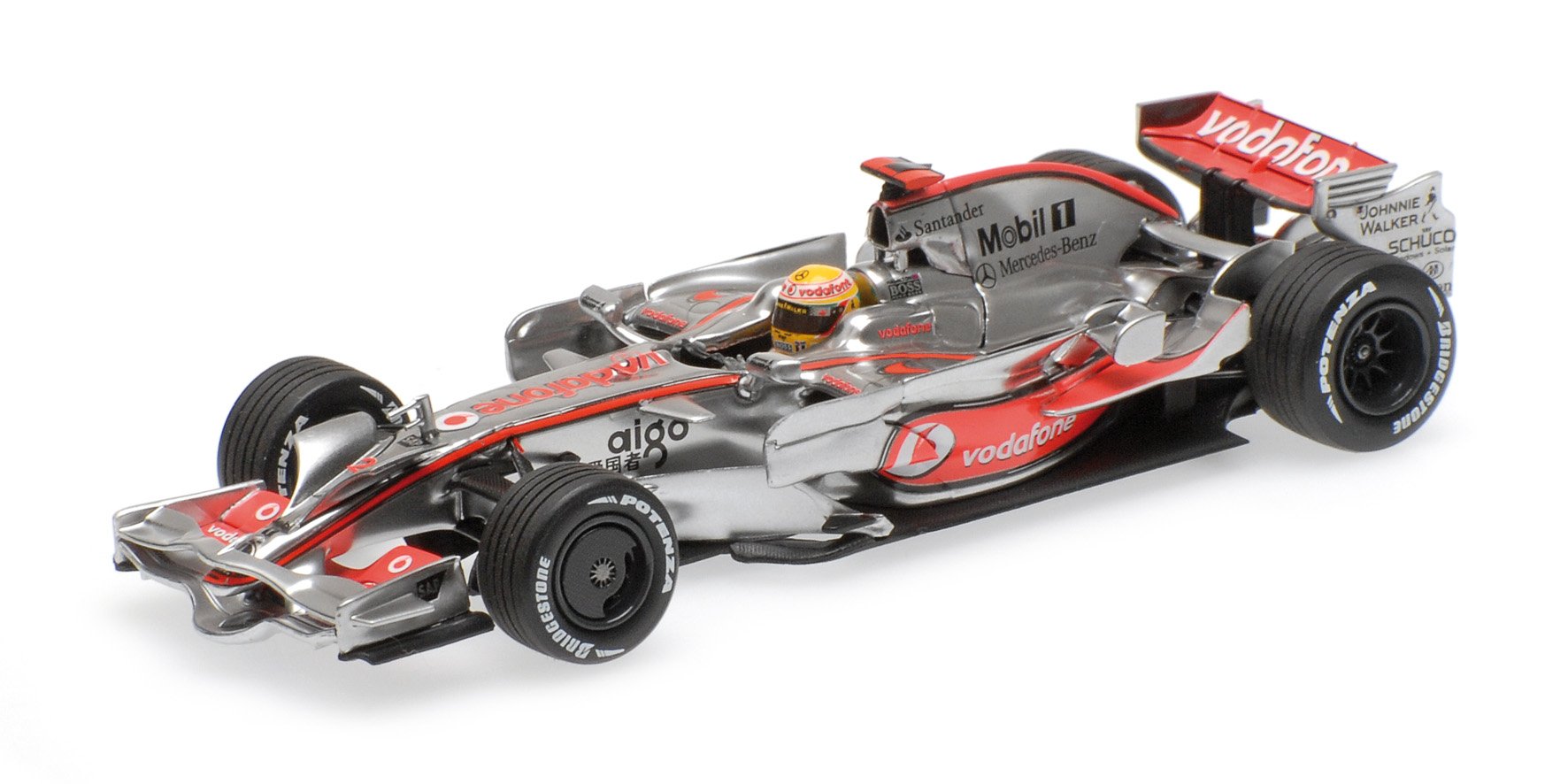 Amazon | ☆ ミニチャンプス 1/43 ボーダフォン マクラーレン