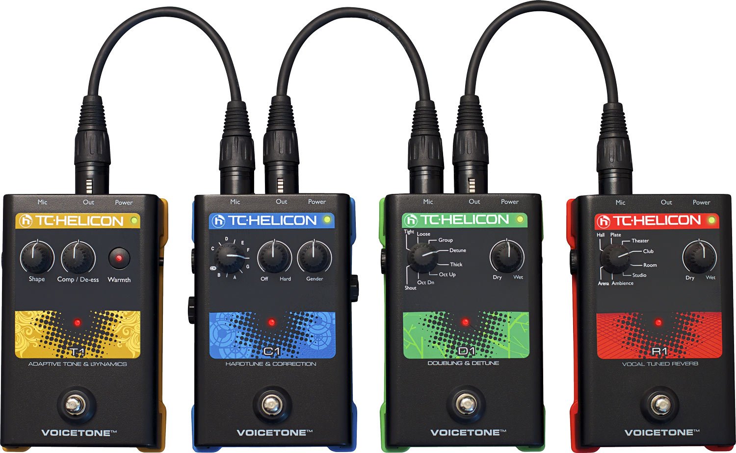 Amazon.co.jp: TC HELICON ボーカル用リバーブペダル VOICETONE R1