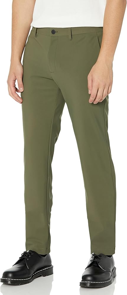 Theory Men's Zaine Dress Pant in Precision Ponte, Uniform, 28 at