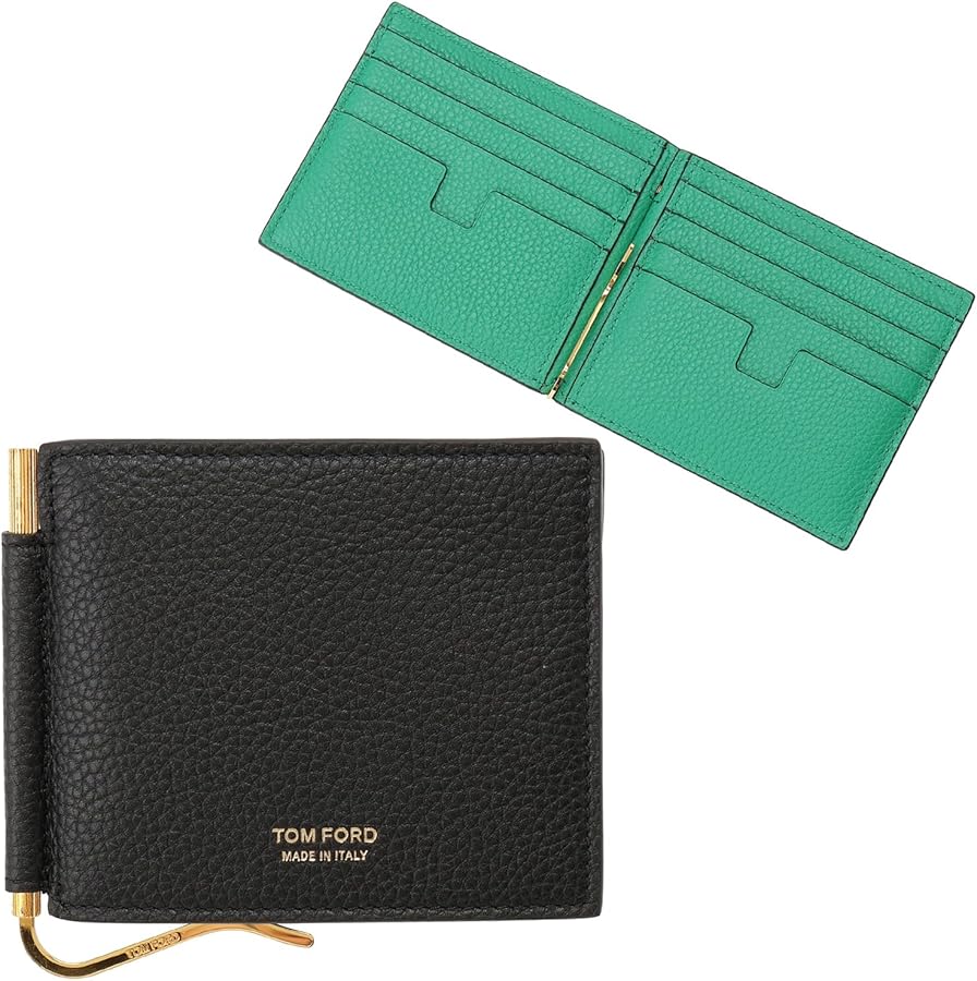 Amazon.co.jp: [トムフォード] マネークリップ付 二つ折り財布(小銭