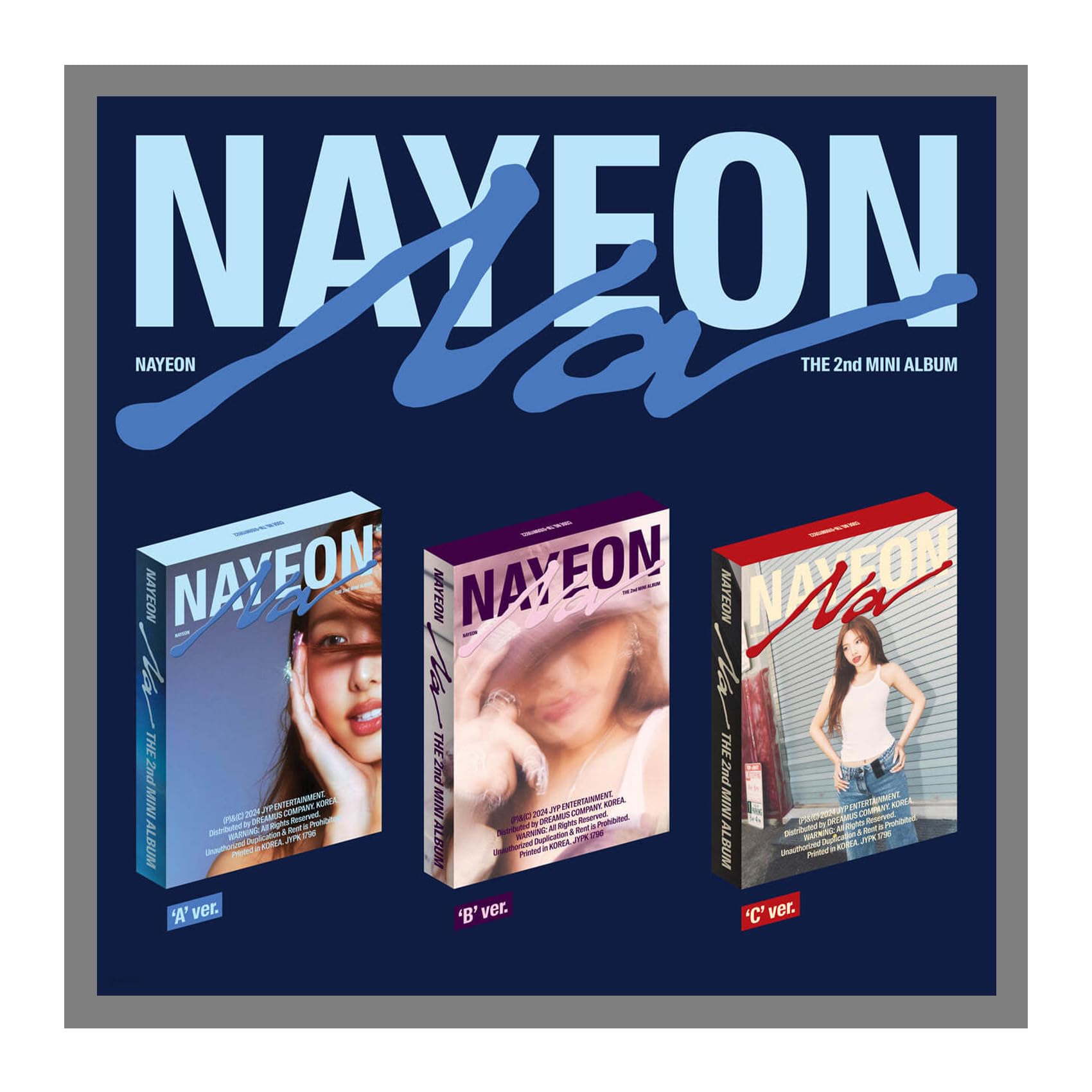 Amazon.co.jp: TWICE Nayeon NA 2nd Mini Album with Tracking Sealed