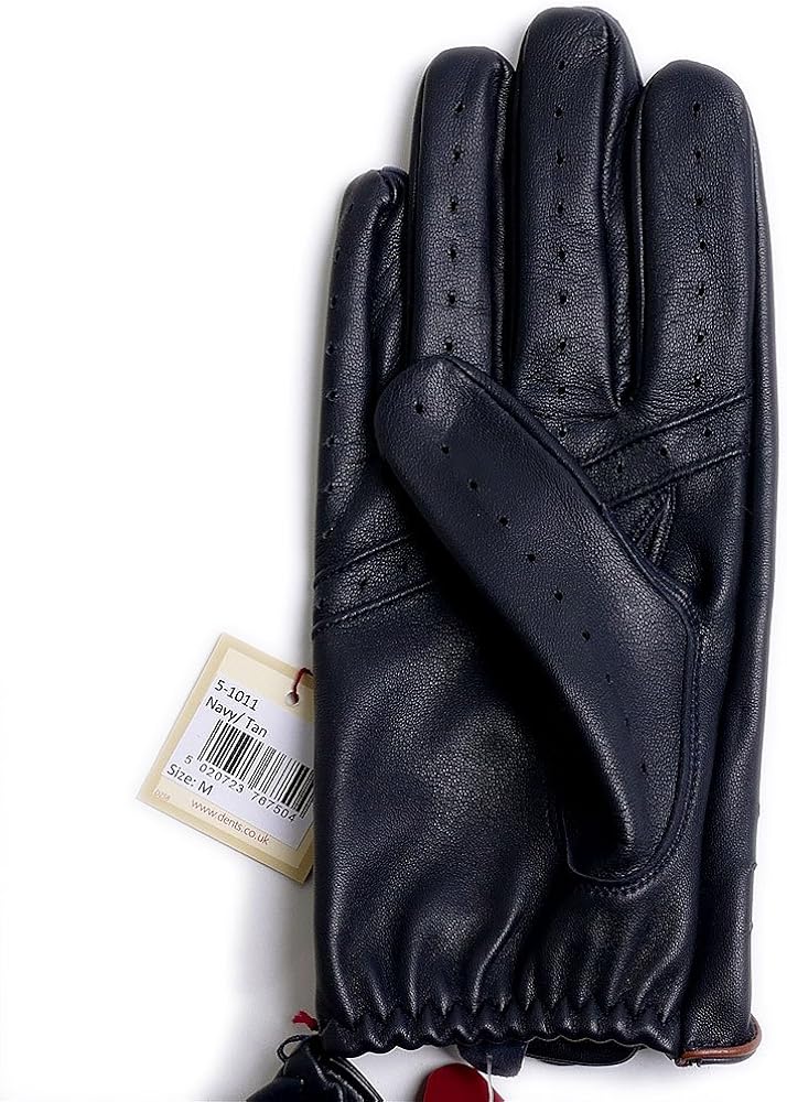 DENTS レザー手袋 サイズ7 1/2 ダークネイビー 【公式通販】