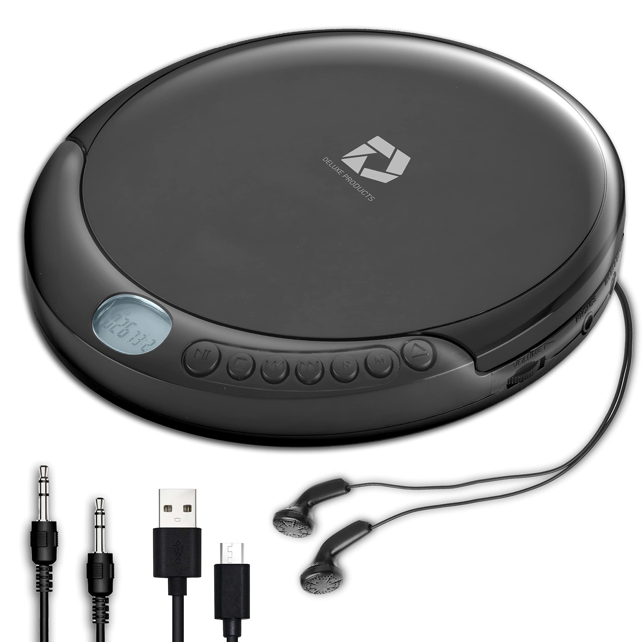 Amazon.com: Deluxe Products CD Player Portable with 60 Second Anti