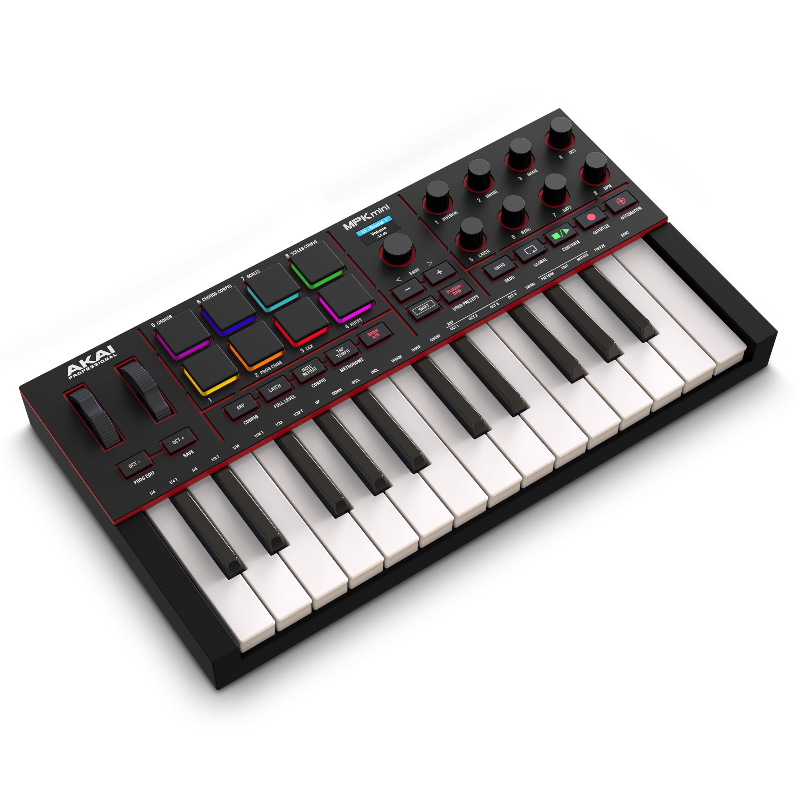 Amazon.co.jp: Akai Professional MPK Mini IV USB-C MIDIキーボード
