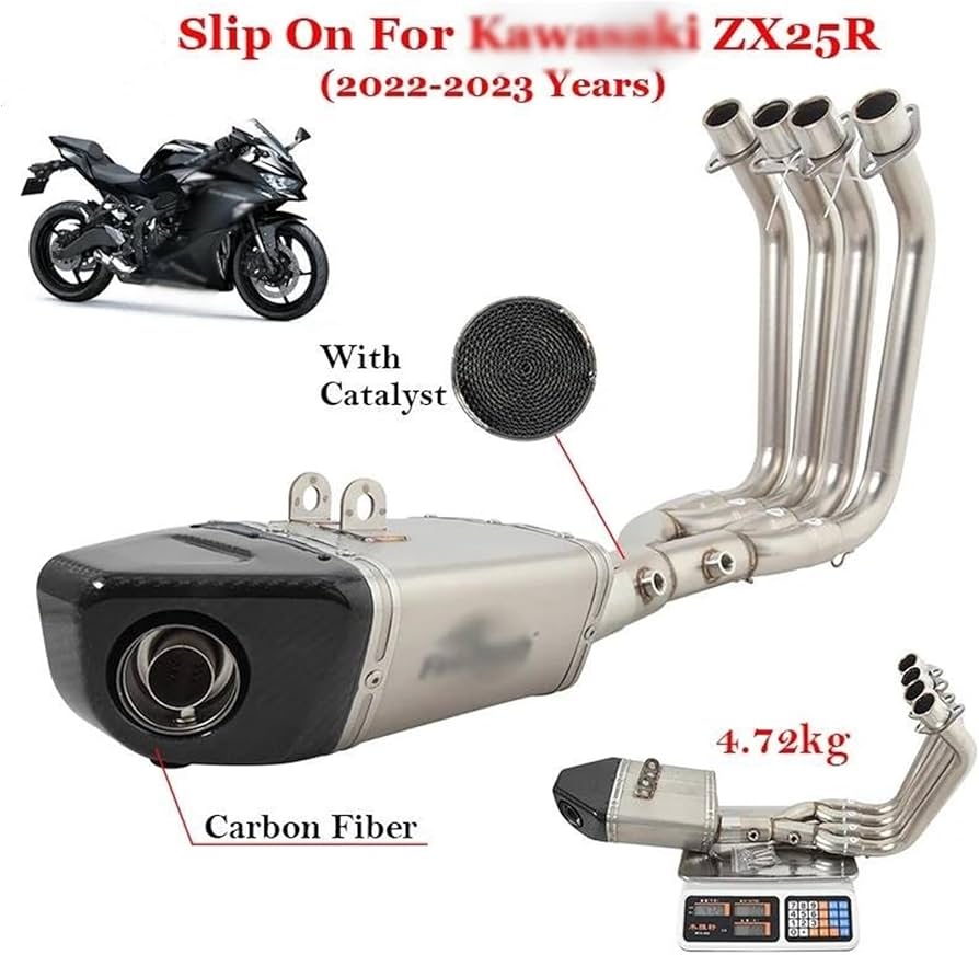 Amazon.co.jp: スリップオンマフラー バイクマフラーサイレンサー に