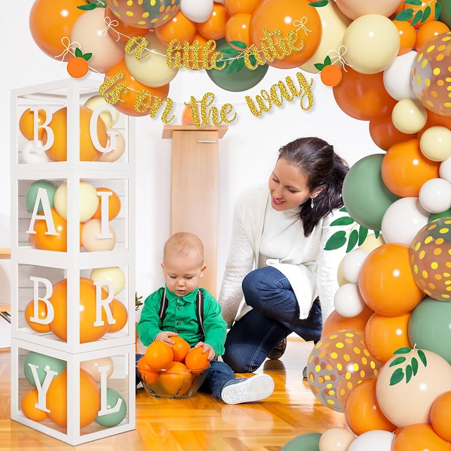 Amazon.com: 138pcs Little Cutie Baby Shower Balloon Boxes