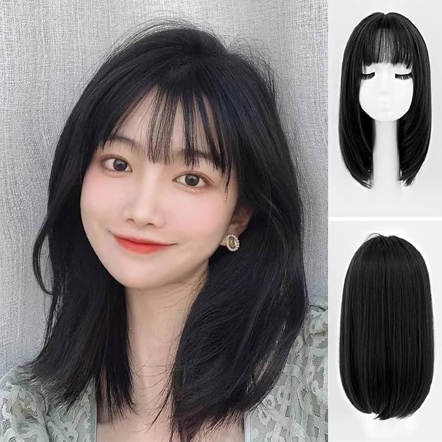 Amazon.co.jp: ウィッグ フルウィッグ ナチュラルwig 原宿 女性 普段