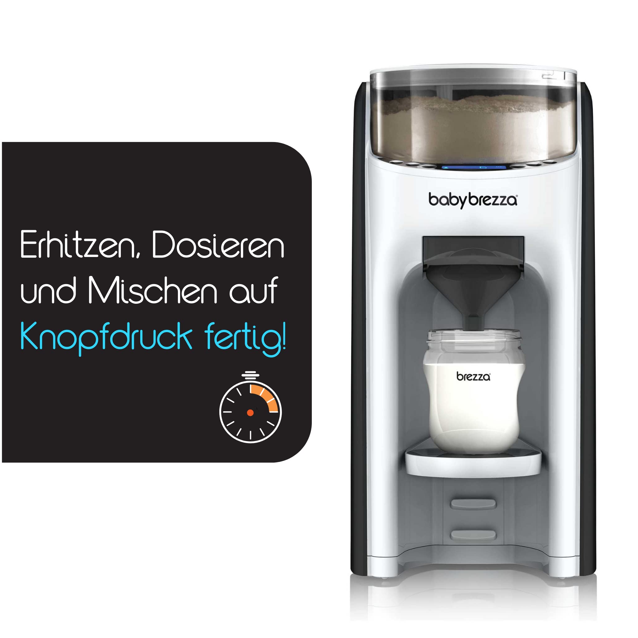 Amazon.co.jp: 【公式】Baby Brezza 自動ミルク調乳器 粉ミルク