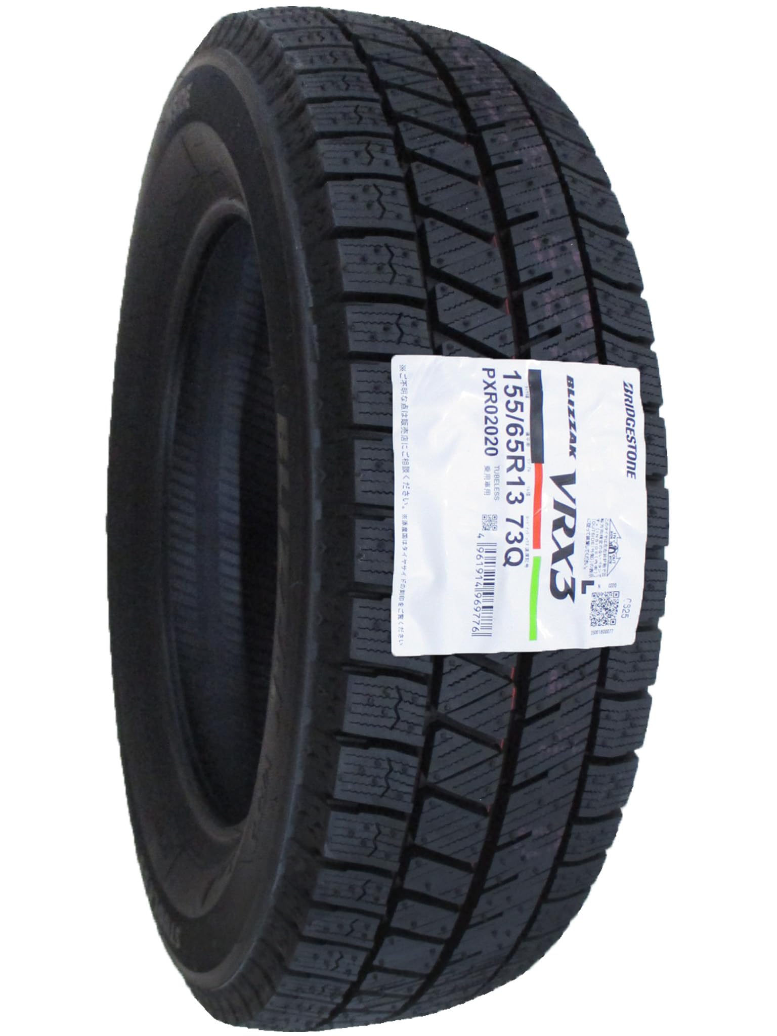 Amazon.co.jp: Bridgestone 155/65R13 73Q BLIZZAK VRX3 Studless Tire