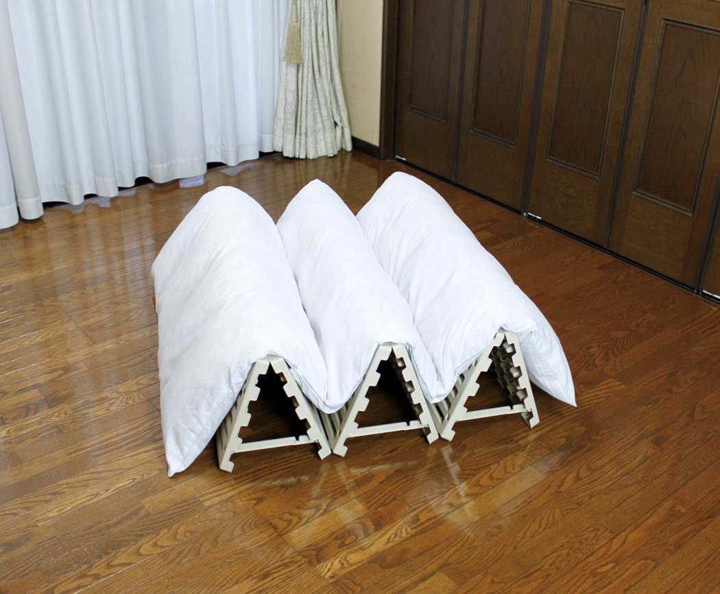 Amazon.co.jp: 蝶プラ工業 すのこベッド エアースリープ ブラウン