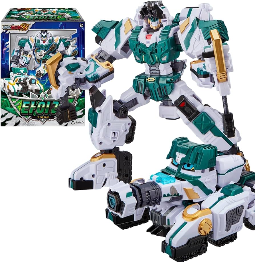 Amazon | SAMG メタルカードボットW ティガン 変形ロボット タンク