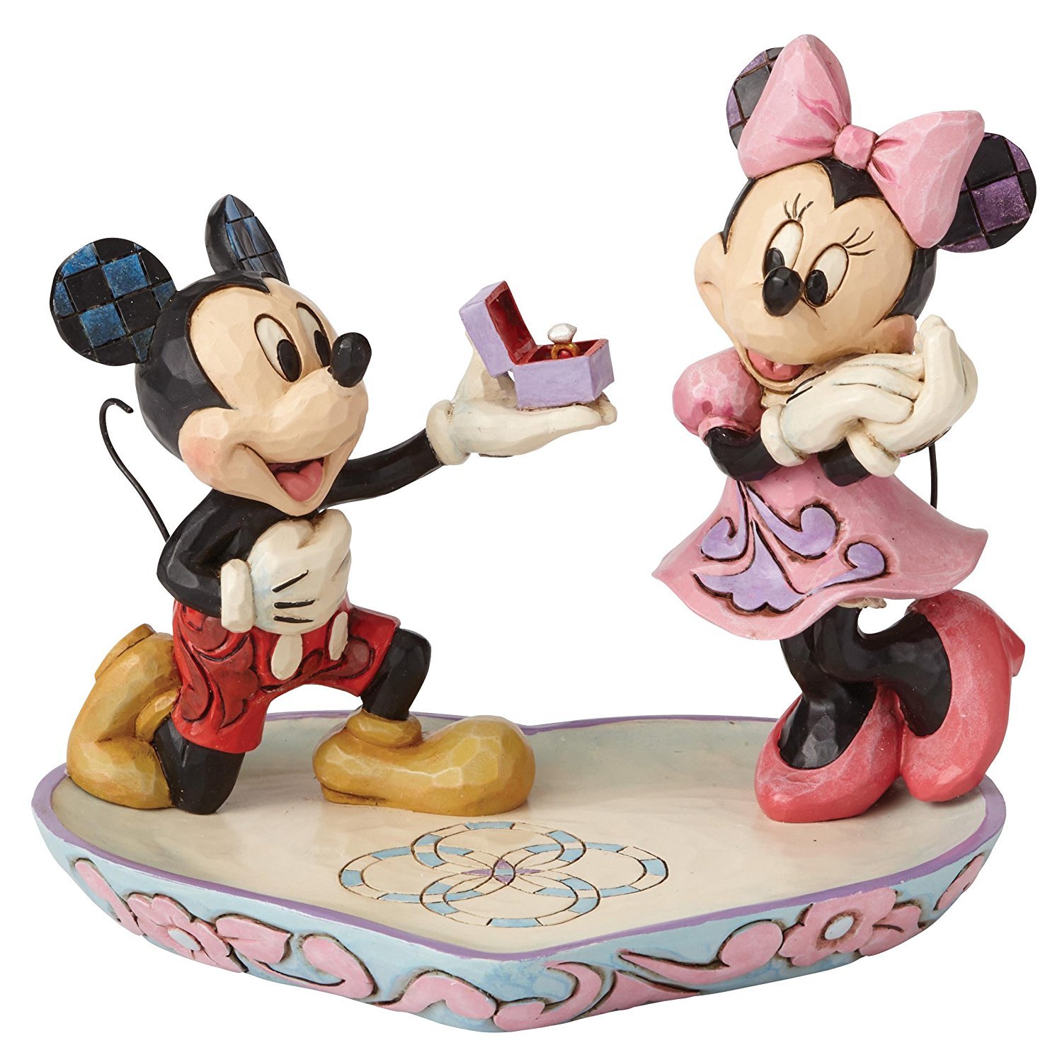Amazon.co.jp: enesco 【Disney Traditions】ミッキー＆ミニー リング