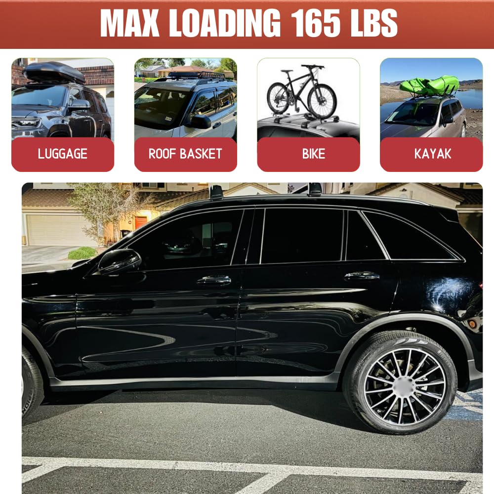 Amazon | ルーフラッククロスバー メルセデスベンツ GLC X253 2016