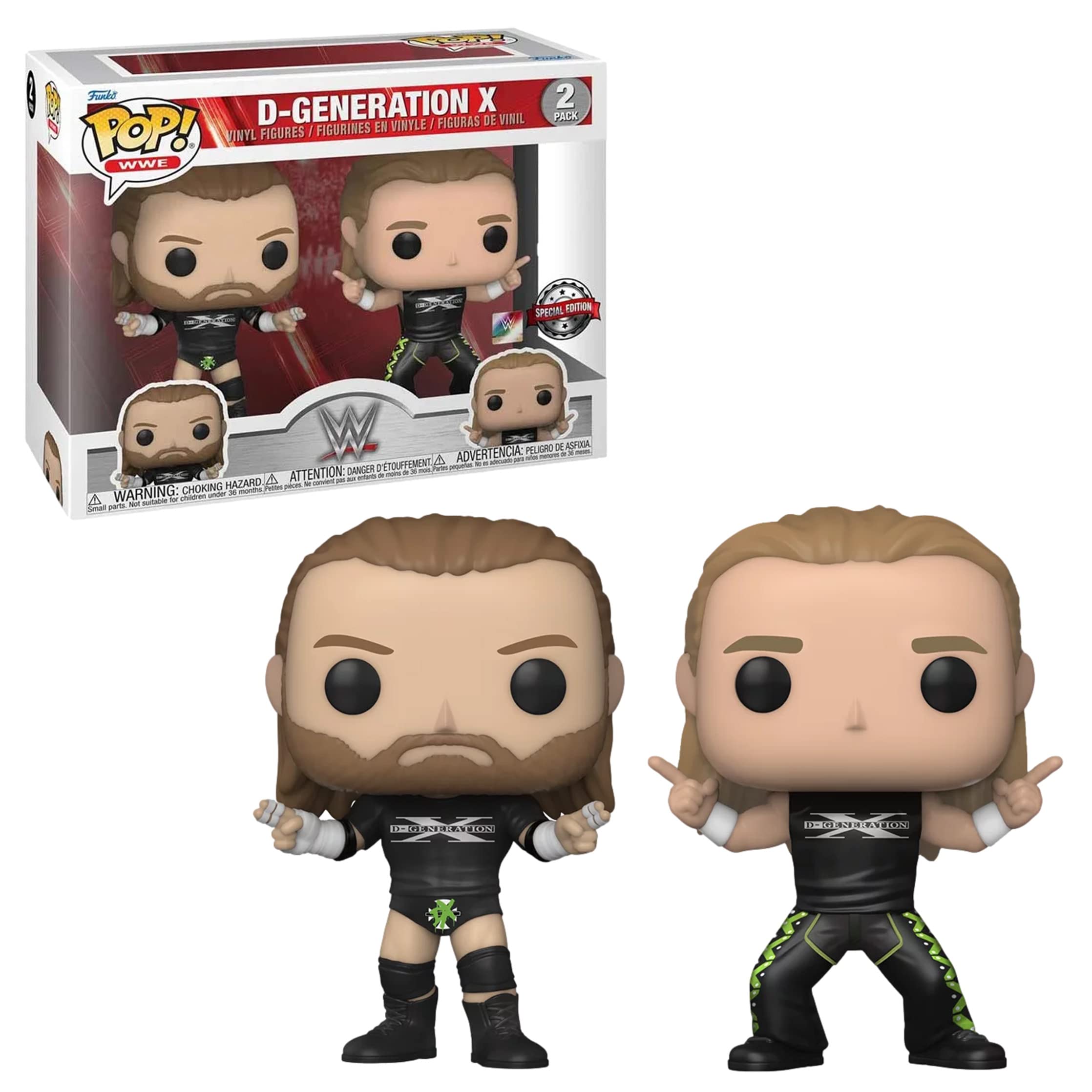 Amazon.com: Funko Pop! WWE: D-Generation X - 2pk Vinyl Figure