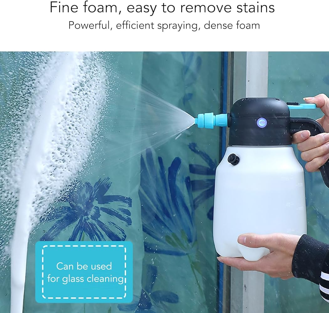 Amazon.com: Electric Car Foam Sprayer 1.8L Handheld Foamer