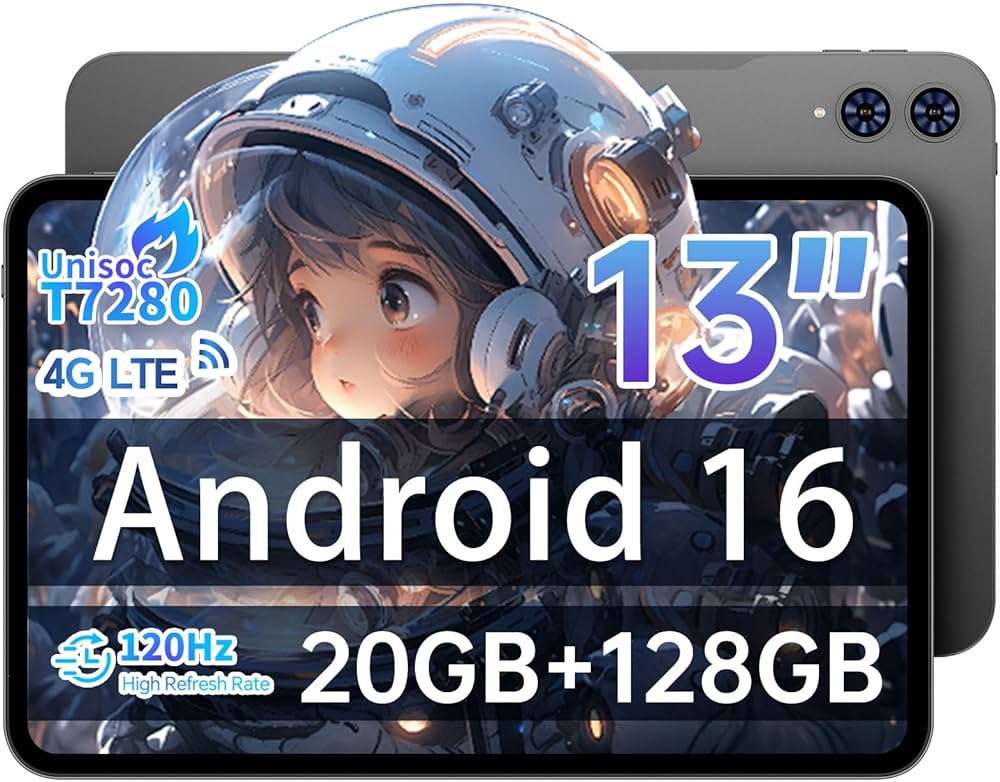 Amazon.co.jp: 【2025 Android 16 タブレット】TECLAST T65 13 インチ