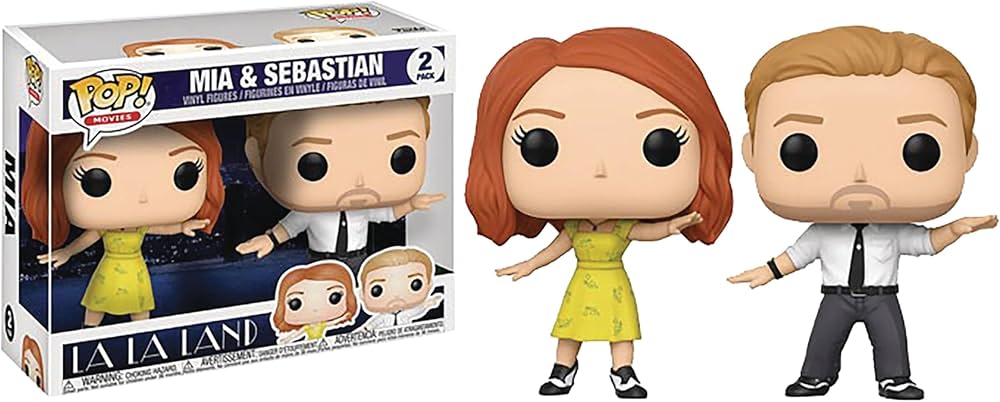 Funko Pop Movies: La Land - Sebastian & Mia 2 Pack Collectible