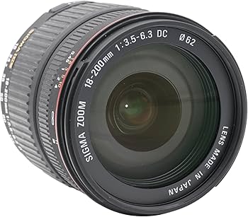 Amazon.com : Sigma 18-200mm f/3.5-6.3 DC Lens for Nikon Digital