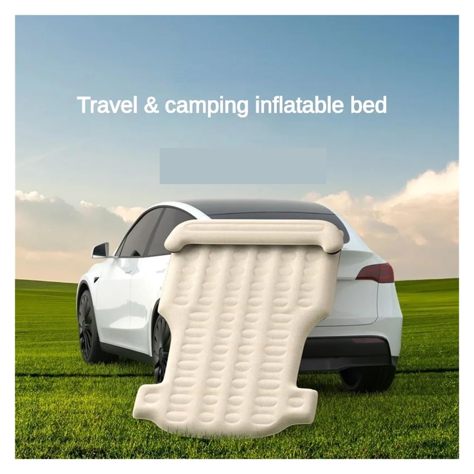 Amazon.co.jp: 自動車用エアマットレス、テスラモデルY対応、自動膨張