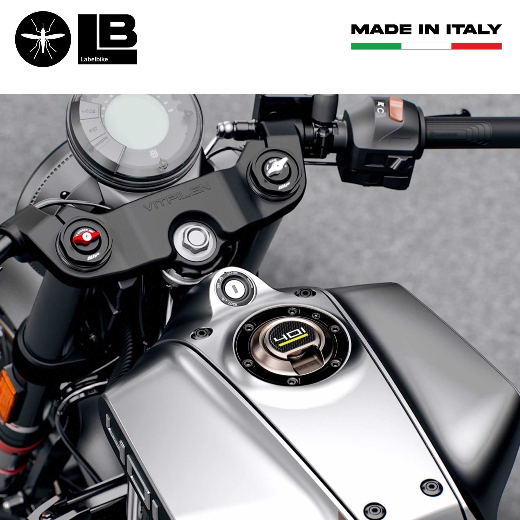 Amazon | labelbike - 3D Sticker Motorcycle Fuel Tank Cap