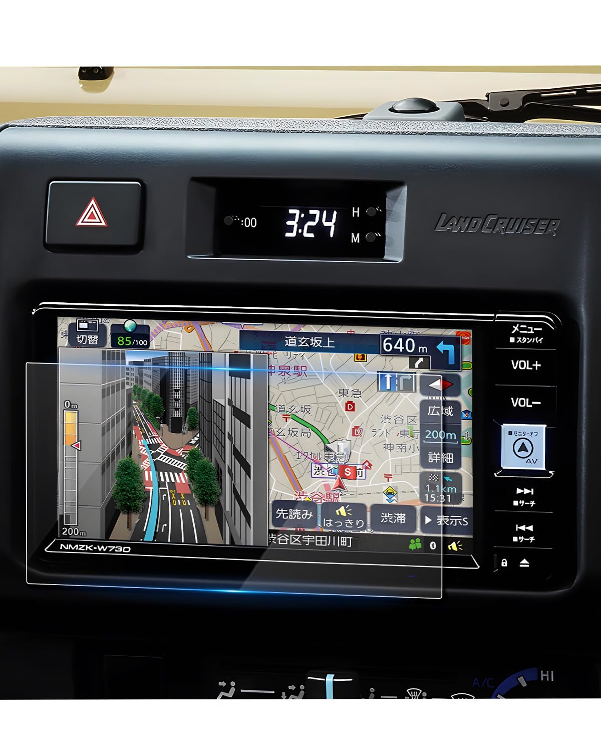 Amazon | ruiya 強化ガラス 2023新型 トヨタ NMZK-W73D フィルム