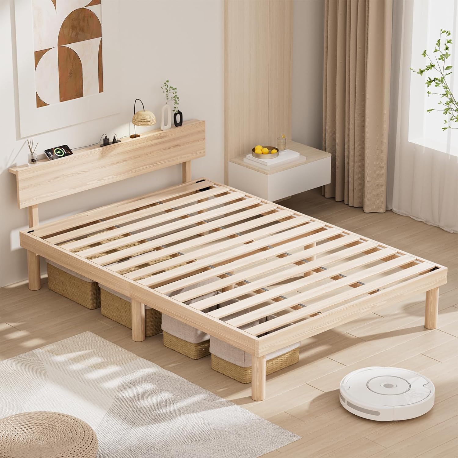 ぶ*う様 【掲載4/19まで】最終御値下げ 無印 スノコベット シングル