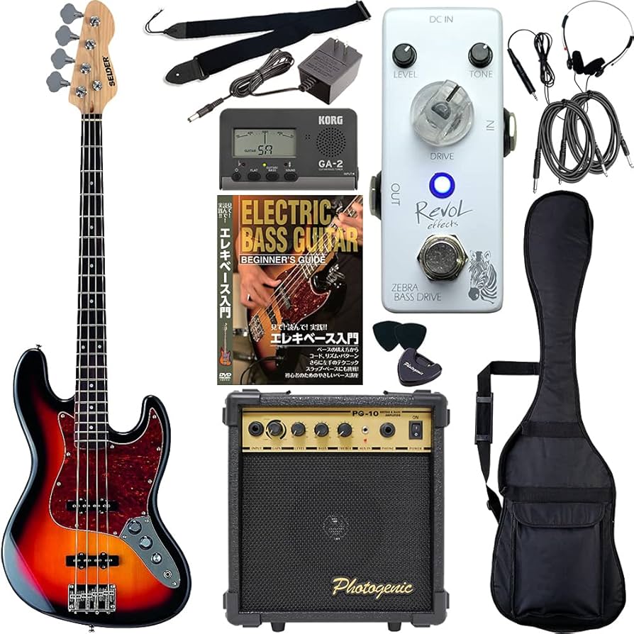 Amazon | SELDER セルダー エレキベース ジャズベースタイプ JB-30/SB