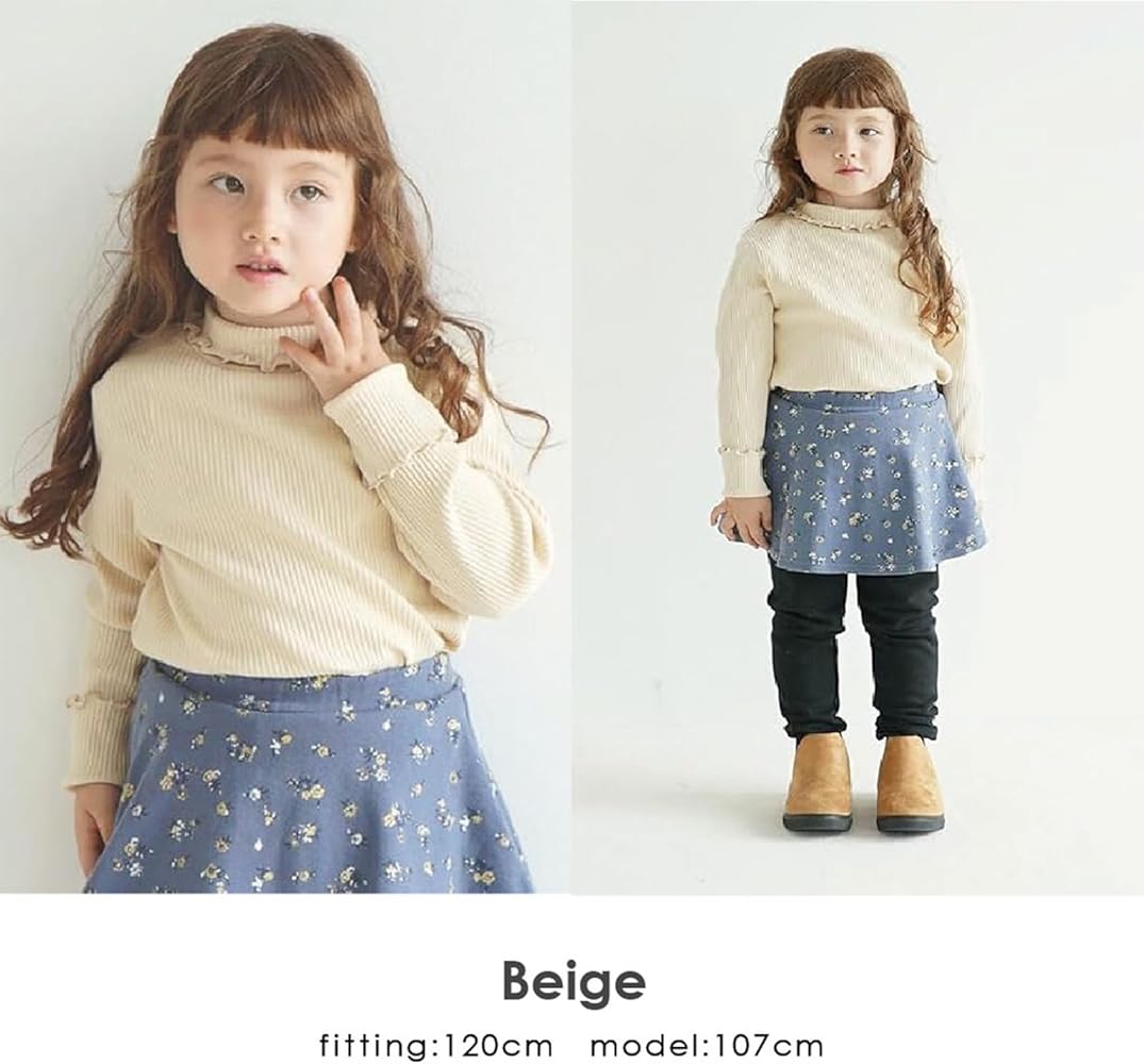 Amazon | [ever closet] 長袖 Tシャツ キッズ 子供 女の子 秋冬