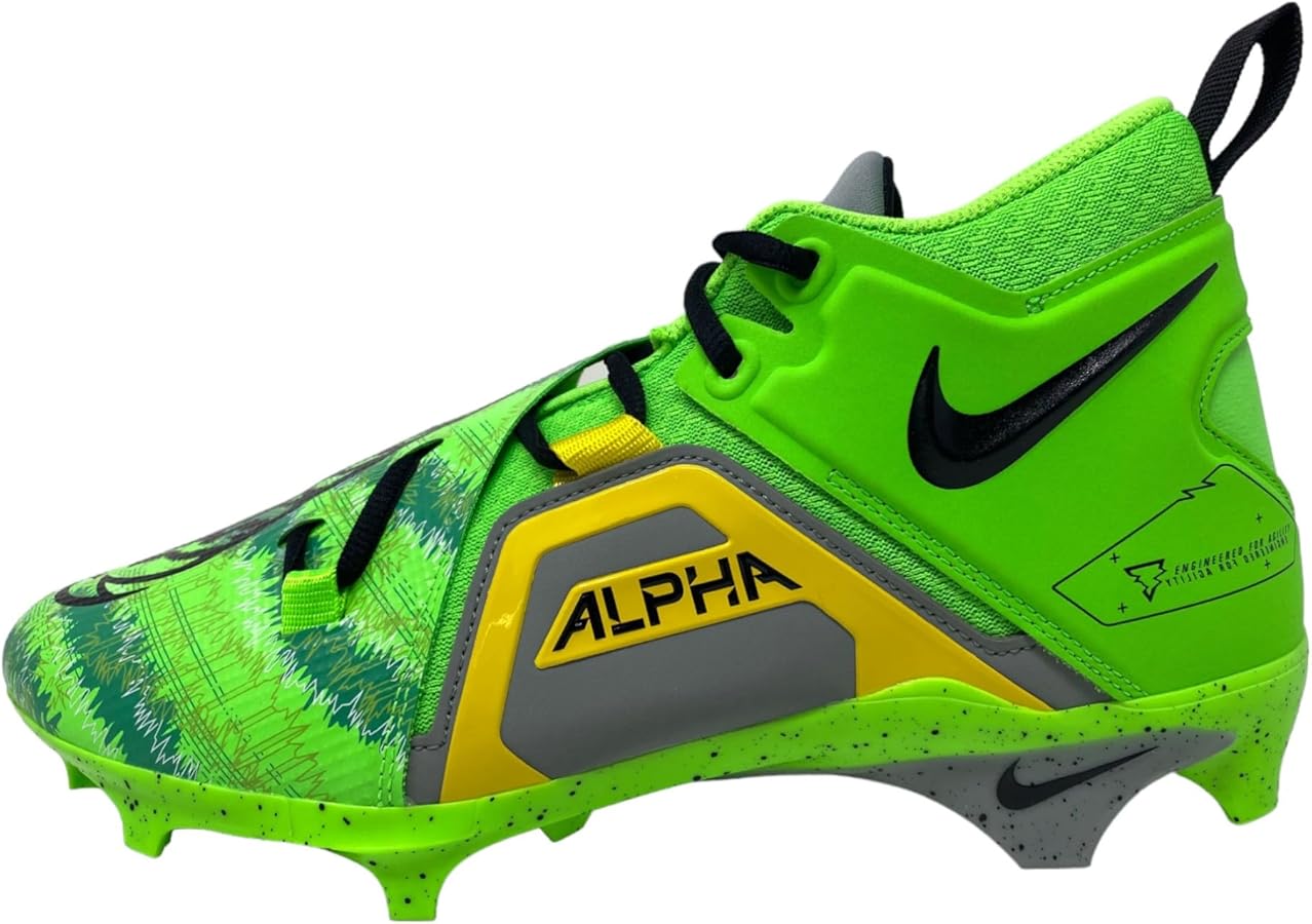 Amazon.com | Nike Alpha Menace Pro 3 Men's Football Cleats, Green