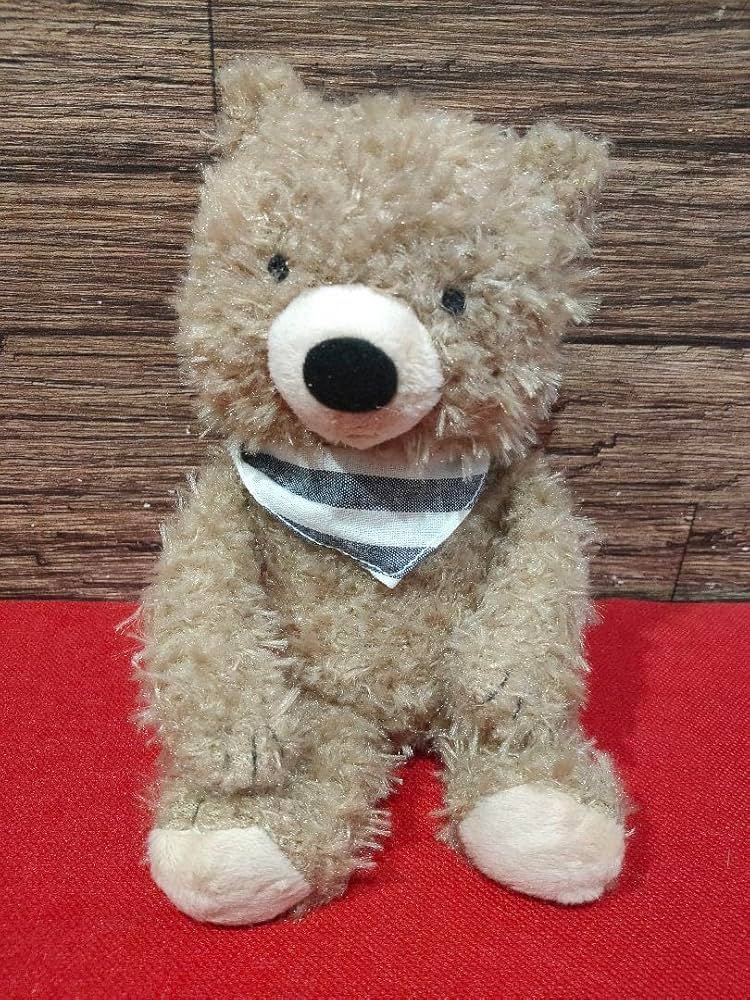 Amazon | le sucre 首が動く オルゴール ぬいぐる 茶クマ テディベア