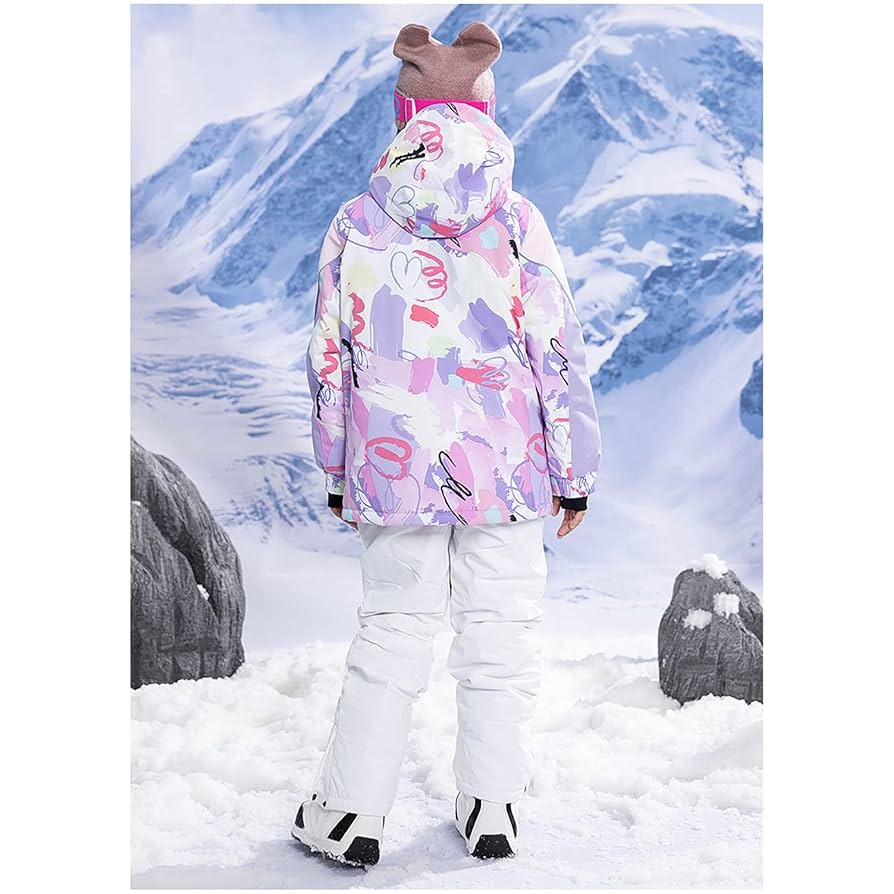 Isbjörn 子ども用スキーウェアセット 158/164 ピンク/オレンジ 【公式