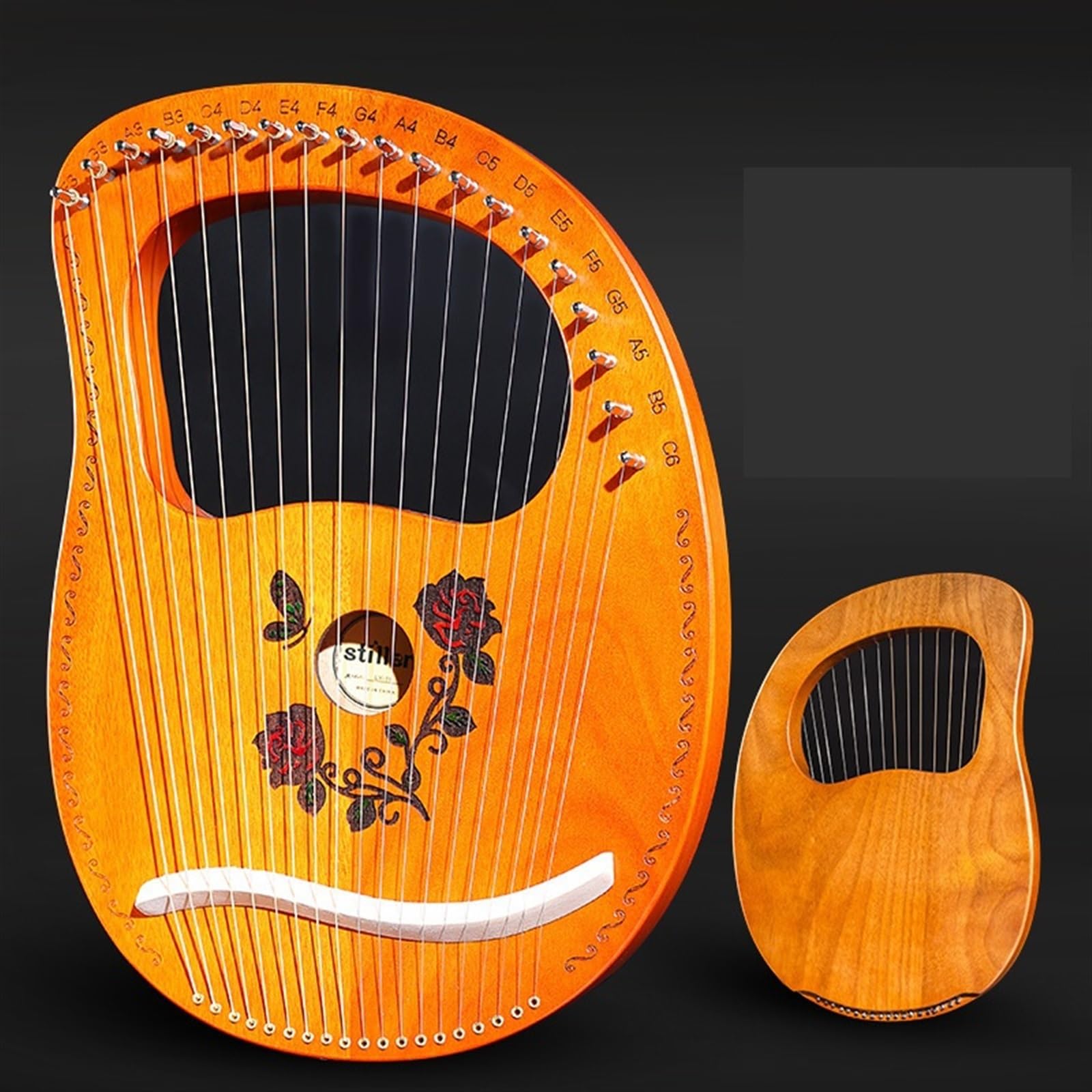 リラ工房 ハープ 25弦 【公式通販】