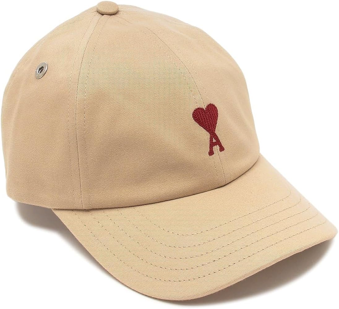 Amazon | [アミパリス] 帽子 エンブロイダリー キャップ ベージュ