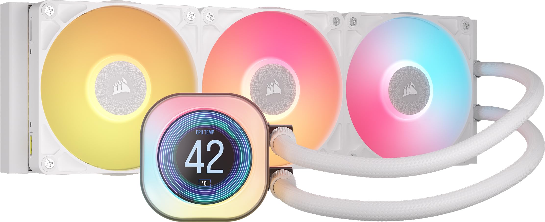 CORSAIR Cooler líquido para CPU iCUE Link Titan 360 RX LCD – AIO