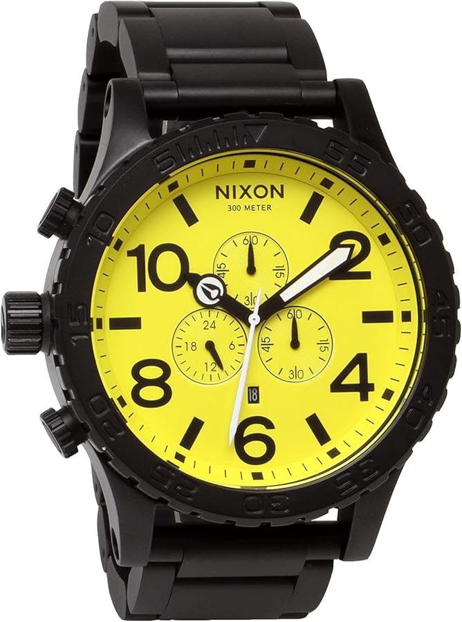 Amazon.co.jp: [ニクソン] NIXON 腕時計 51-30 CHRONO: ALL BLACK