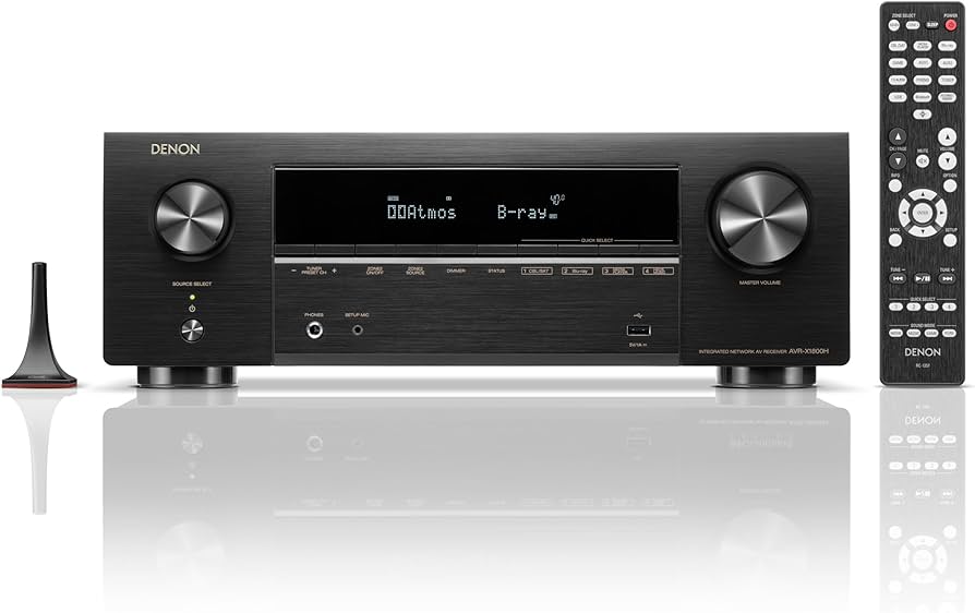 Amazon.com: Denon AVR-X1800H 7.2 Channel AV Stereo Receiver - 80W