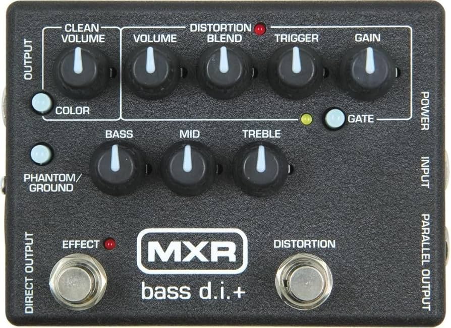 Amazon | MXR Bass DI + M80 | エフェクター・プロセッサー | 楽器