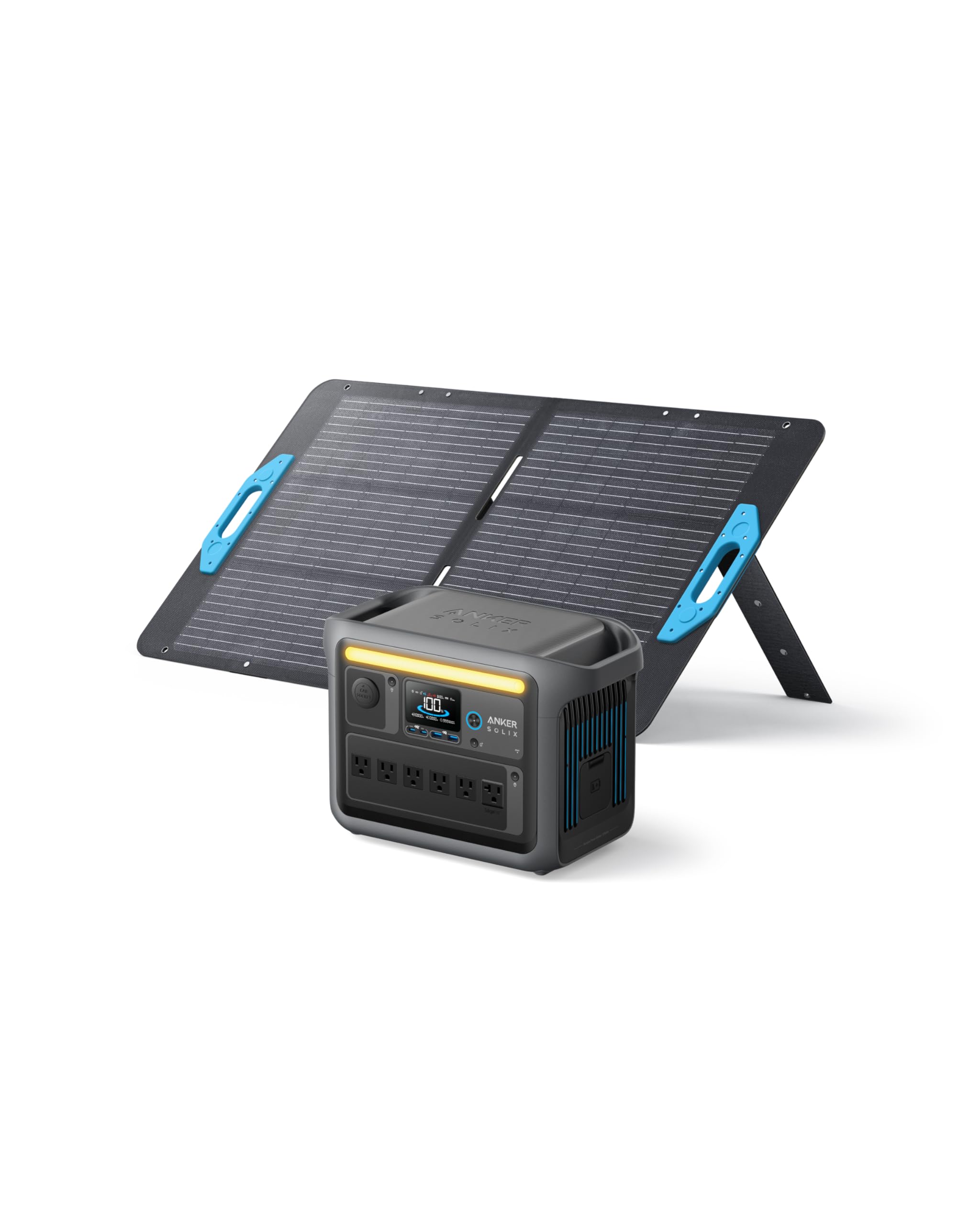 Amazon.com : Anker SOLIX C1000 Portable Power Station with 100W