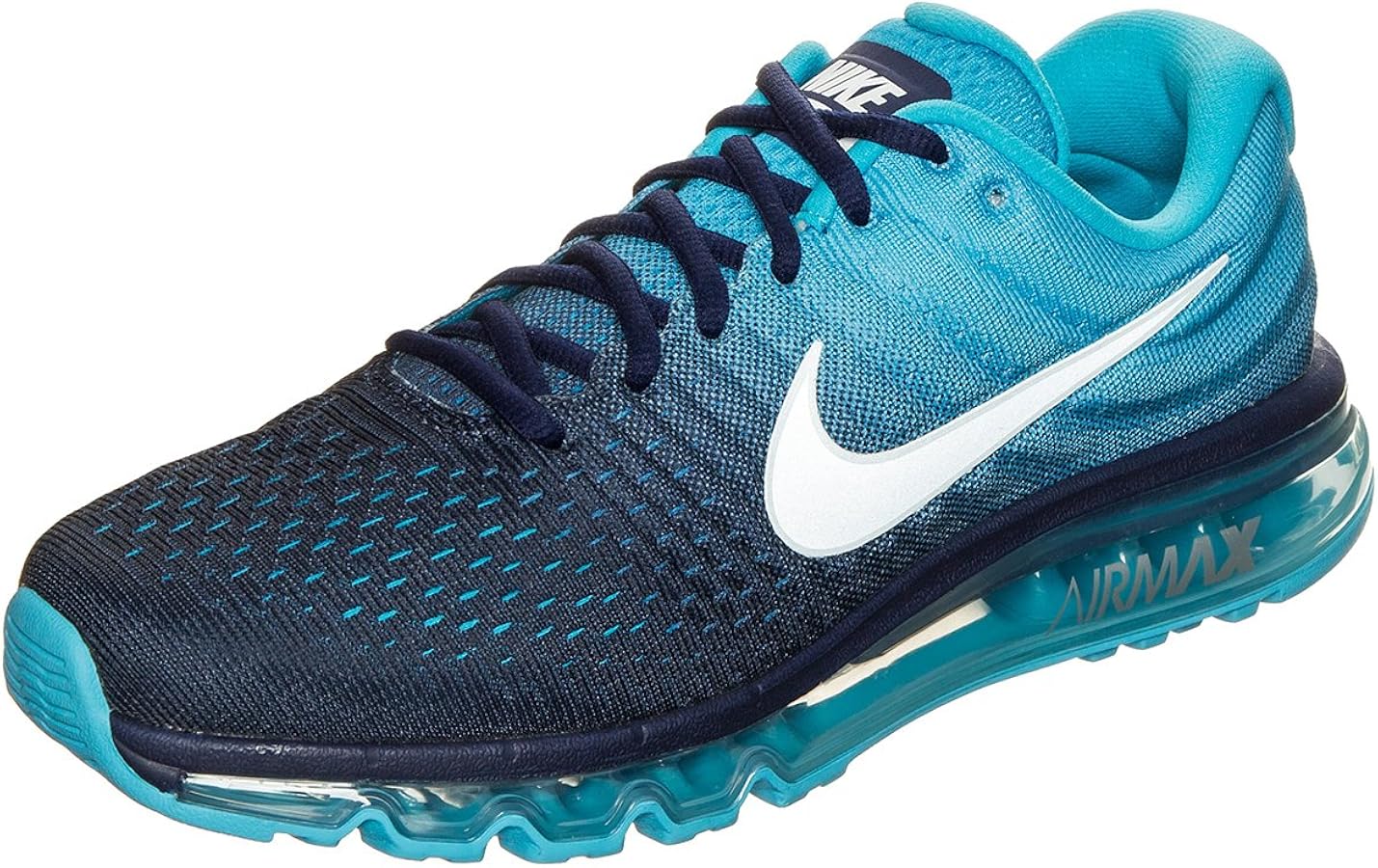 Amazon.com | Nike Men's Air Max 2017, (Binary Blue/Glacier Blue