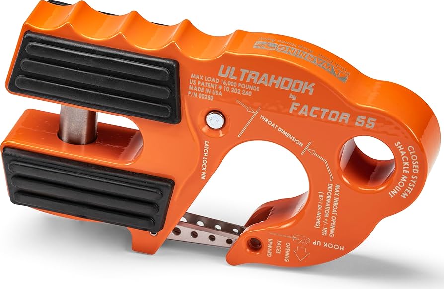 Amazon.co.jp: Factor 55 0025007 Ultrahook - オレンジ 00250-07 : 車