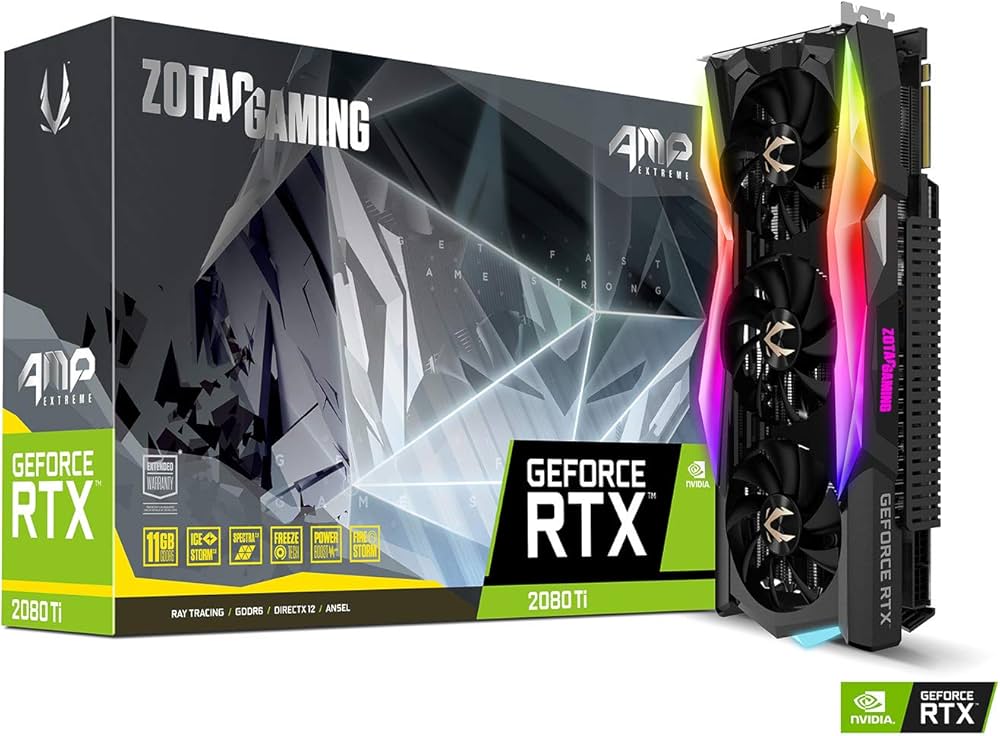 Amazon | ZOTAC Gaming GeForce RTX 2080 Ti AMP Extreme 11GB GDDR6