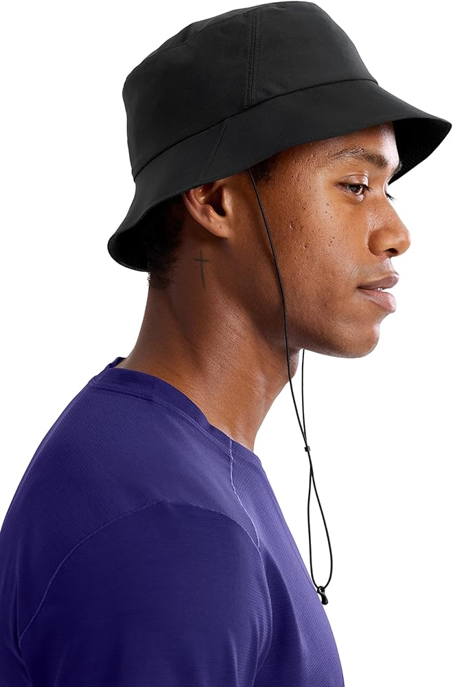 Amazon.co.jp: [アークテリクス] Sinsolo Bucket Hat S-Mサイズ Black