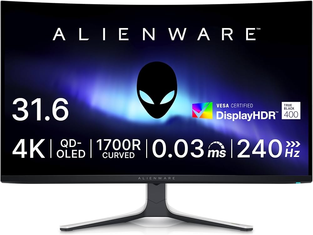 Alienware AW3225QF メニューキー不良 / 延長保証譲渡可 Alienware