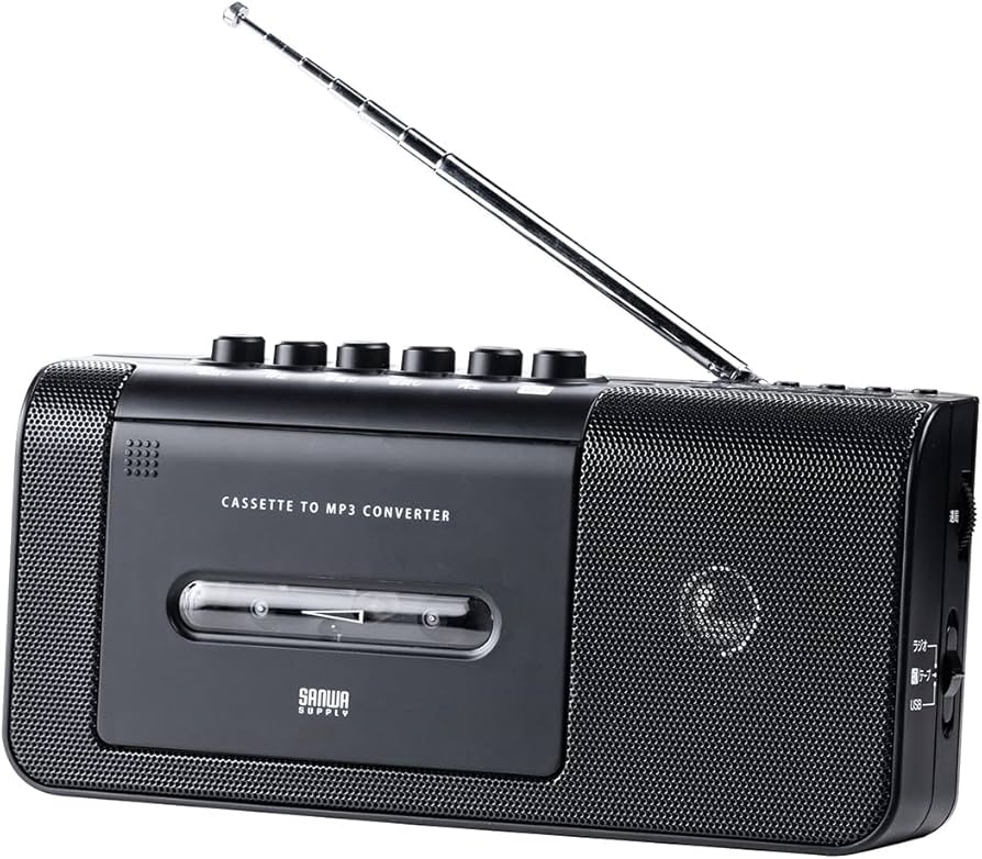 Amazon.co.jp: サンワダイレクト カセットテープ MP3変換プレーヤー