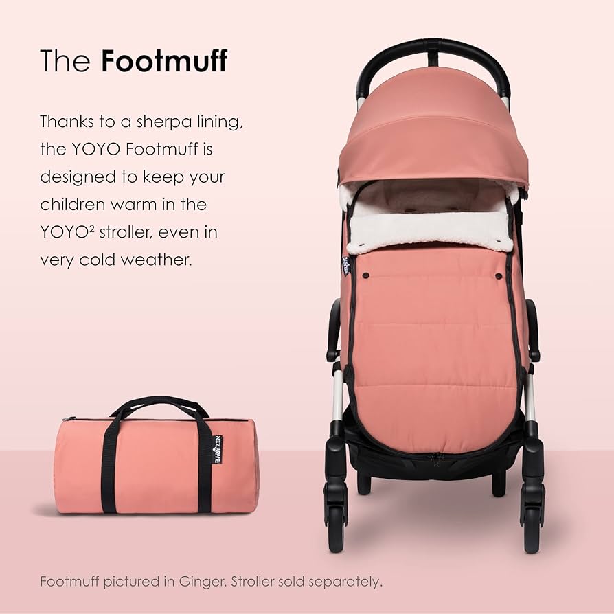 Amazon.com : BABYZEN YOYO Footmuff, Grey - Sherpa Lining & Fleece