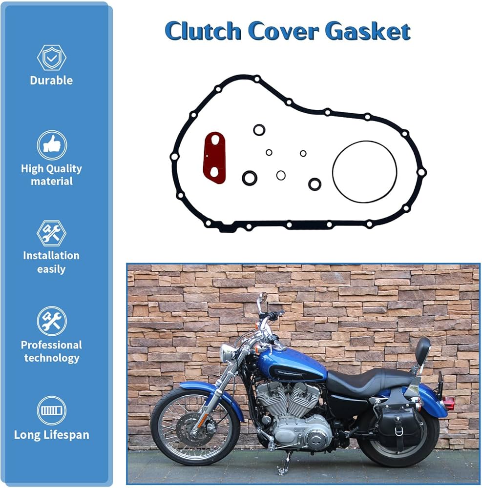 Amazon.co.jp: BIGLKNM Sportster プライマリーガスケットシール&O