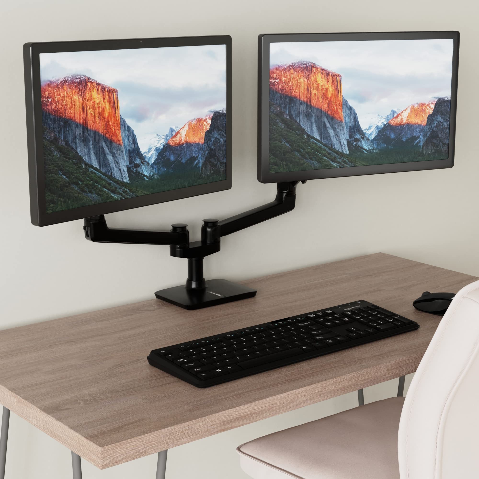 Amazon.co.jp: Amazonベーシック モニターアーム デュアル