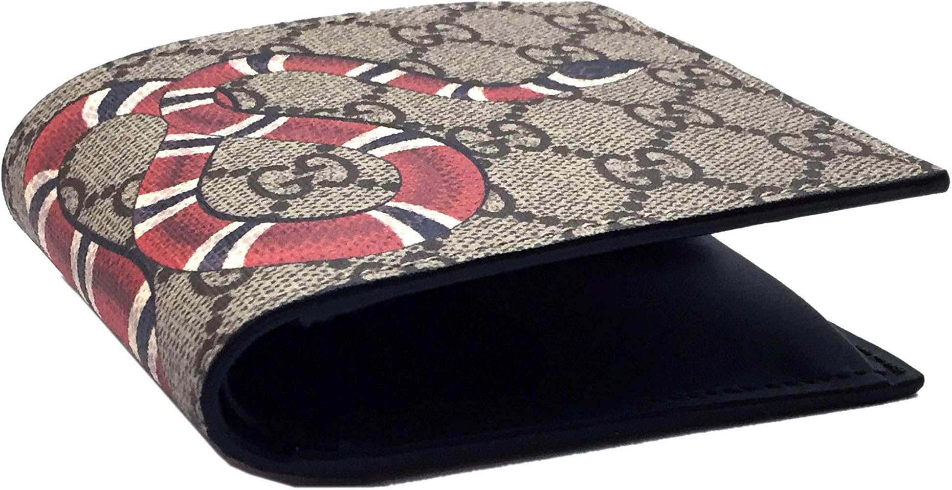 ✨グッチ✨ 二つ折り 小銭入れ スネーク アニマエリ ケース PVC ✨美品