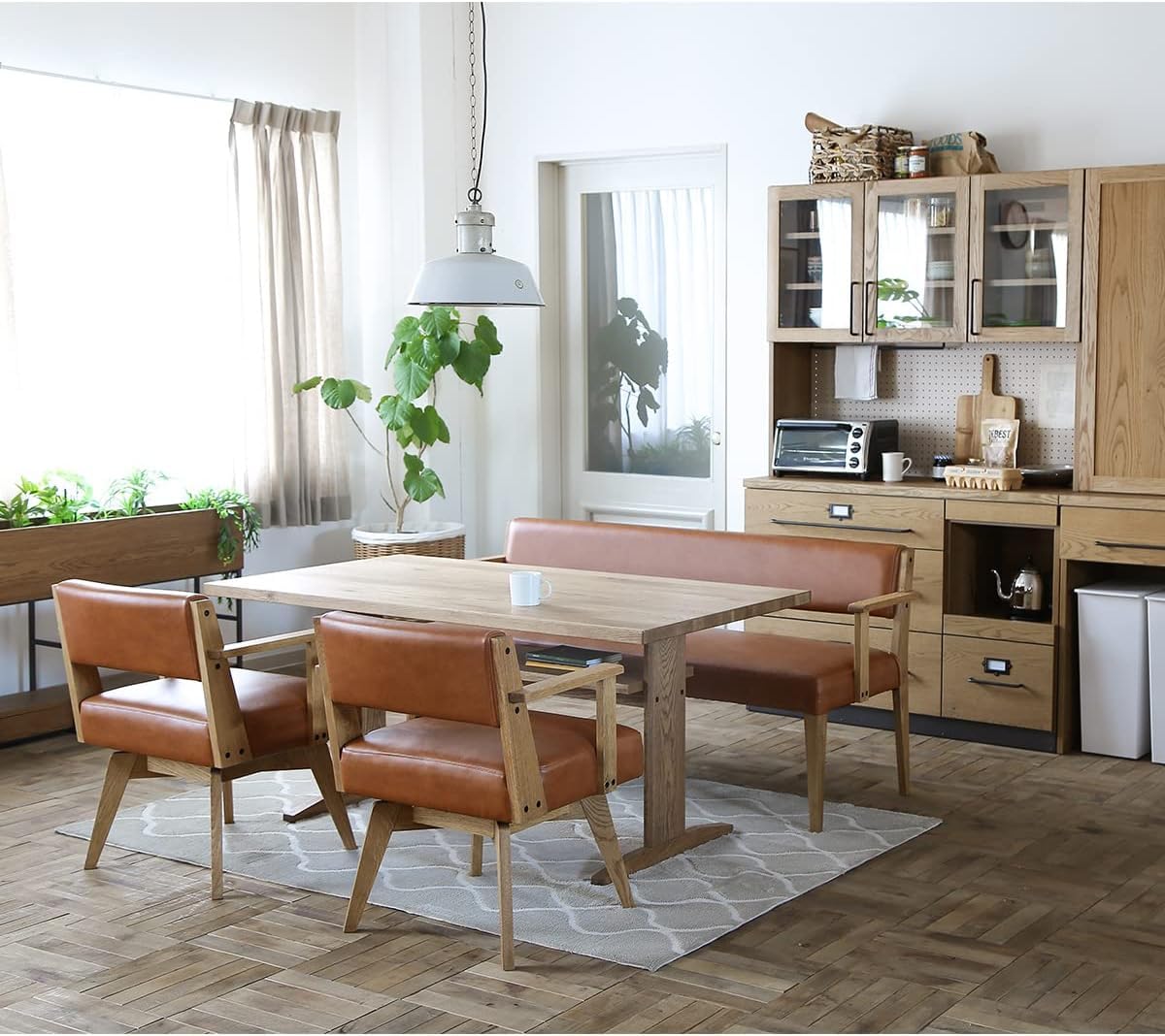 Amazon｜クラッシュゲート(Crash Gate) ダイニングベンチ 幅140cm