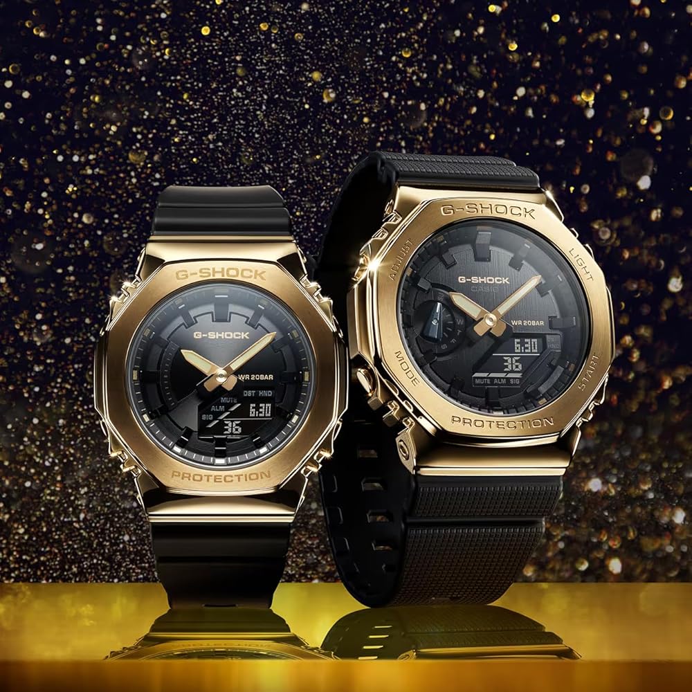 Amazon.com: G-Shock Casio Stay Gold Series Analog-Digital Metallic